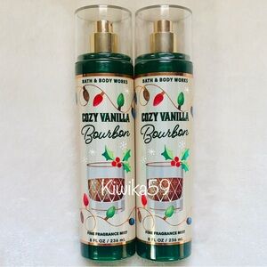 Bath & Body Works Cozy Vanilla Bourbon